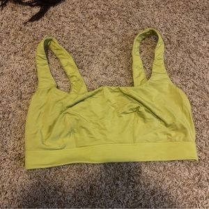 PARADE scoop bralette in lime green size 2+ (bustier size)